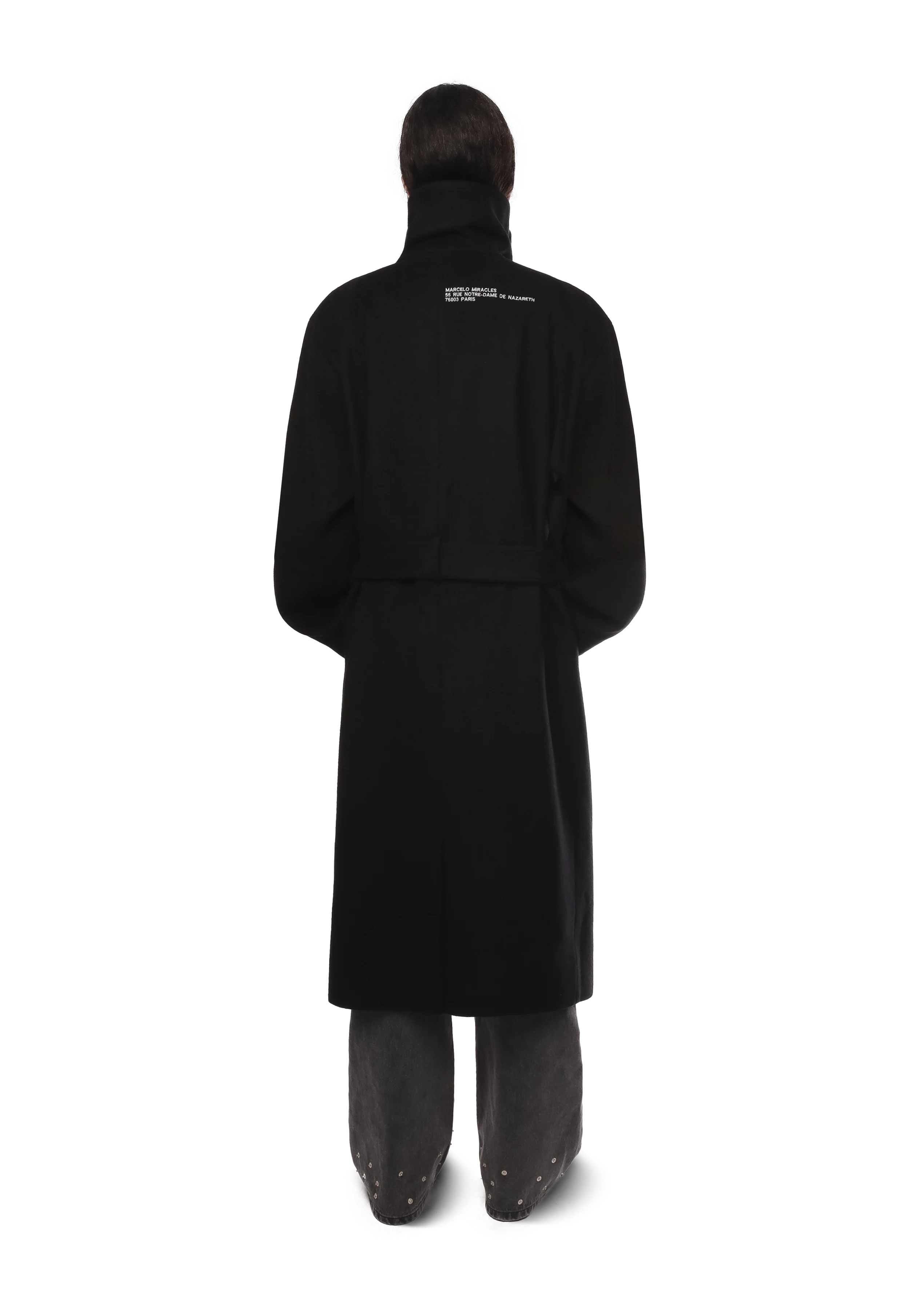LA SEINE COAT in BLACK - Image 4