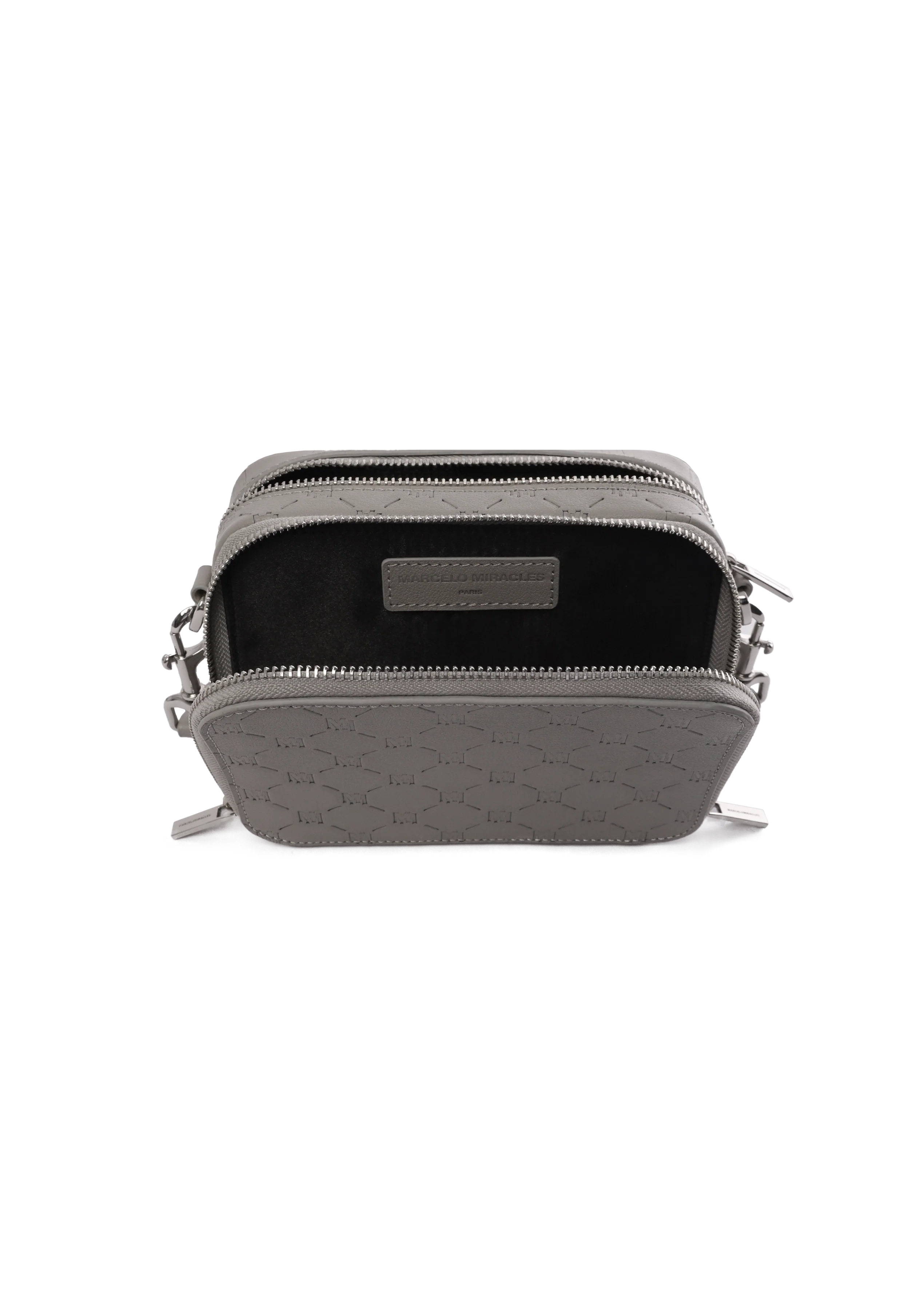 MONOGRAM SHOULDER BAG in GREY - Image 5