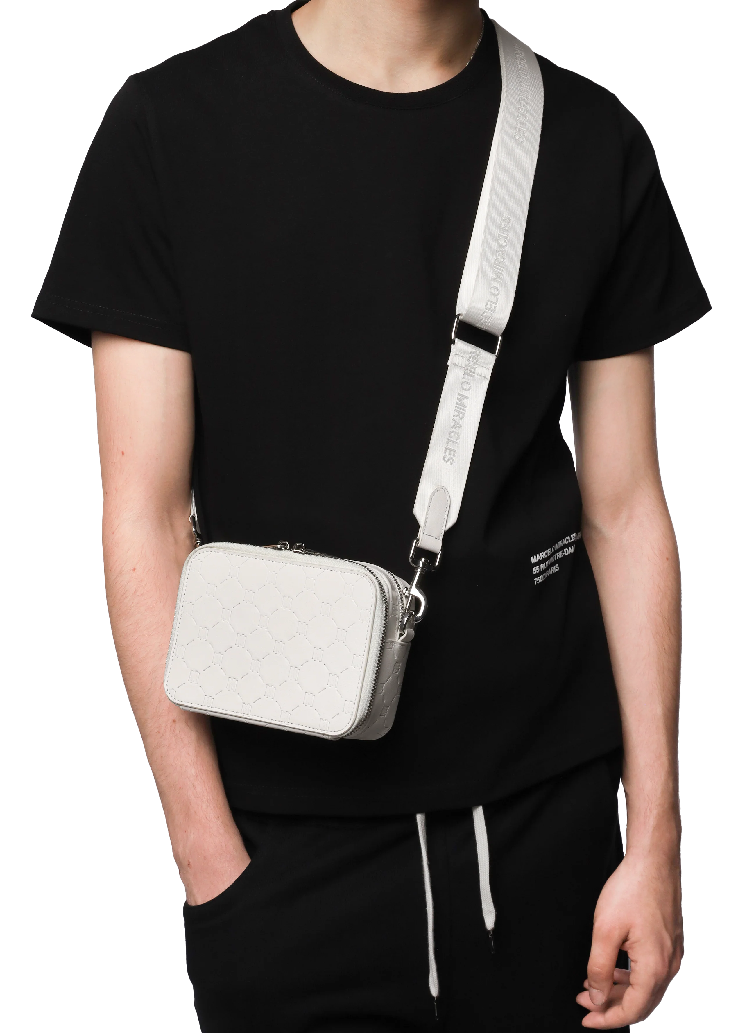 MONOGRAM SHOULDER BAG in WHITE - Image 2