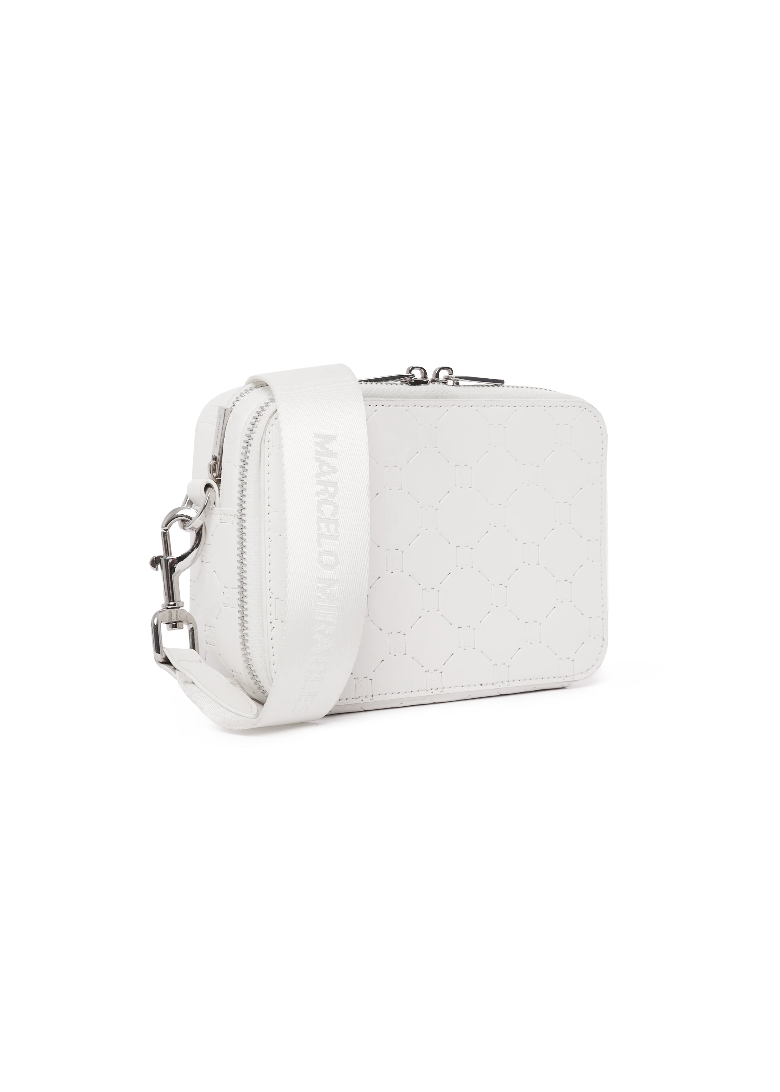 MONOGRAM SHOULDER BAG in WHITE - Image 4
