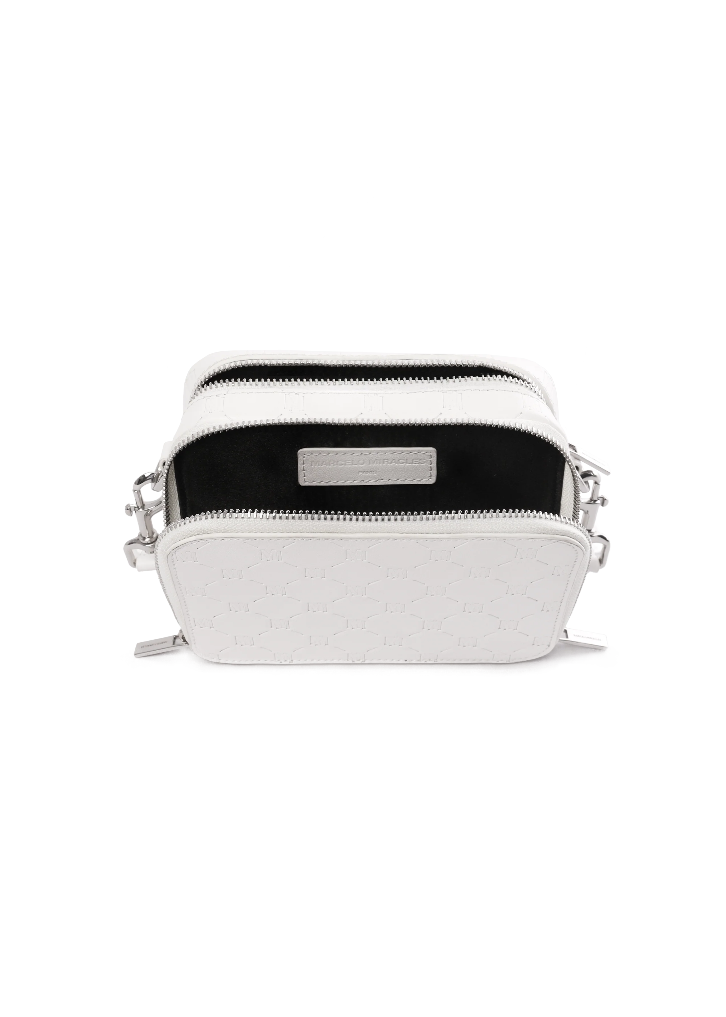MONOGRAM SHOULDER BAG in WHITE - Image 5